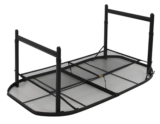 Стол Bo-Camp Northgate Oval 150x80 cm Black/Grey (1404188) - фото 6