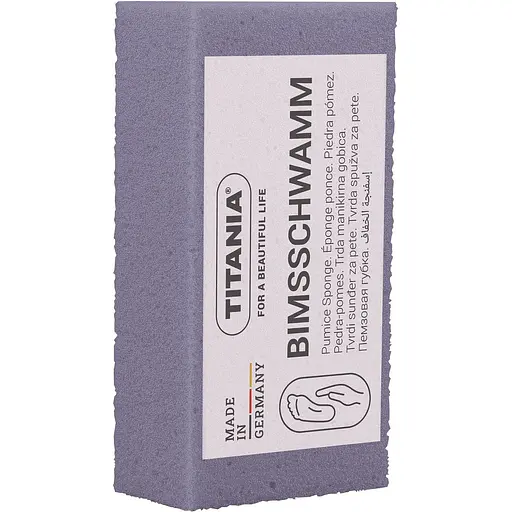 Пемза педикюрная Titania 50 г бледно-синяя (3000 синій)