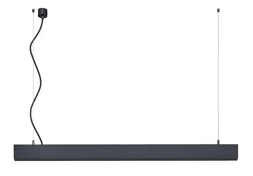 Светильник подвесной KLOODI KD-KLP5175HCF 1600 72W 4K BK - фото 1