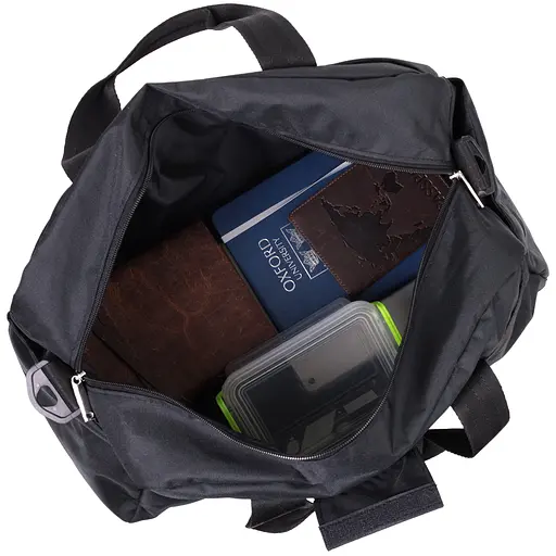 Чоловіча шкіряна сумка FABRA 42х22х21 см sum0026536 - фото 9