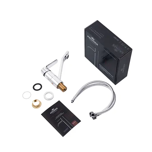 Змішувач для раковини Kroner KRP Armada - C011 CV024310 Хром - фото 7