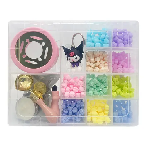 Набор для творчества "Сургучный штамп" Bambi C712-5-2, 10 цветов - фото 1