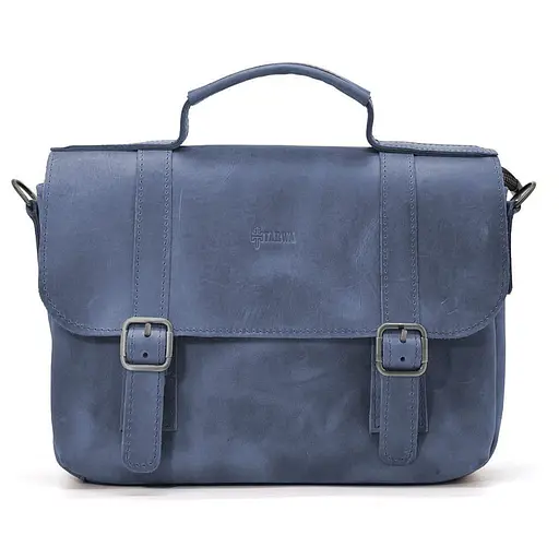 Мужская сумка-портфель на плечо с ручкой TARWA 32х25х7 см sum0028198 - фото 3