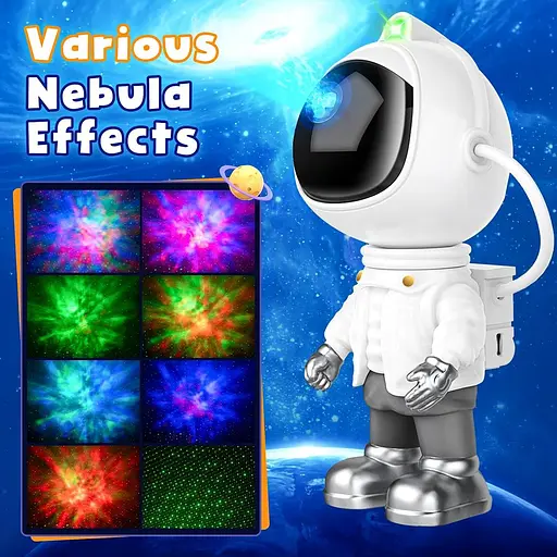 Проектор галактики астронавта Star Light Space Buddy Starry Projection - фото 7