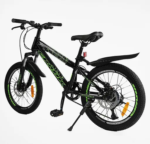 Велосипед спортивний 20'' CR-20440 «CRANK» Corso сталева рама, обладнання LTWOO-A2, 7 швидкостей, зібраний на 75% (6800067204403) - фото 3