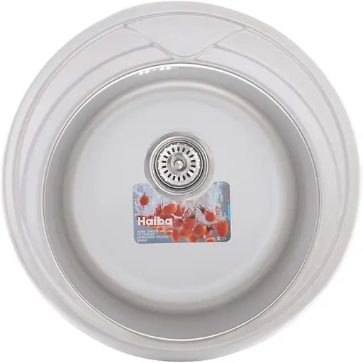 Мойка кухонная HAIBA 510 satin (HB0654) - фото 1