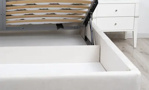 Ліжко 1,6 Легасі з підйомним механізмом бежеве  - фото 14