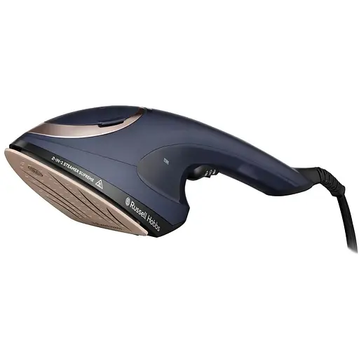 Russell Hobbs Відпарювач Steam Genie 2-в-1, 1700Вт, 150мл, паровий удар -20гр, постійна пара - 20гр, керам. підошва, синій - фото 1