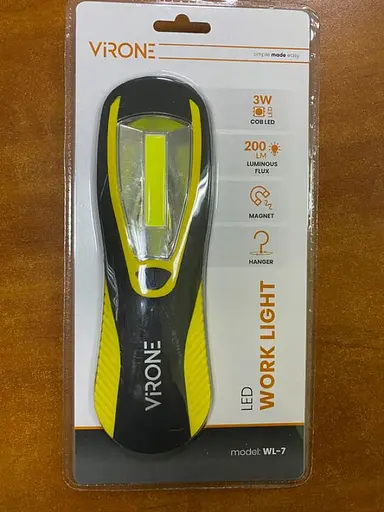 Лампа Brille  LED з гачком та магнітом WL-7 COB 3W 200lm 3xAA WL-7 - фото 4