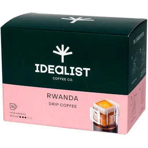 Дрип-кофе Idealist Coffee Co Руанда 15 шт - фото 1