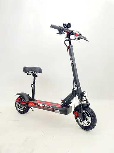 Электросамокат с сиденьем KugooKirin M4 PRO (1500W, 48V, 21Ah) вольтметр  - фото 4