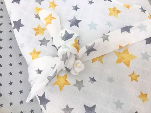 Мусліновий плед-конверт Moontime "Зорепад" - фото 3