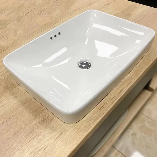 Умивальник VBI Bitetto white врізний VBI-018016, Білий - фото 1