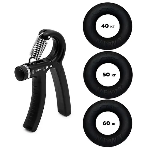 Набор кистевых эспандеров кольцо+эспандер ножницы Power Grip Set2 Newt NE-1588-60 - фото 1