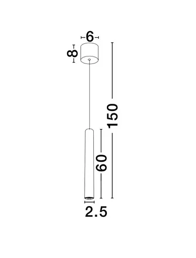 Підвіс Nova Luce ULTRATHIN 9184022 - фото 3