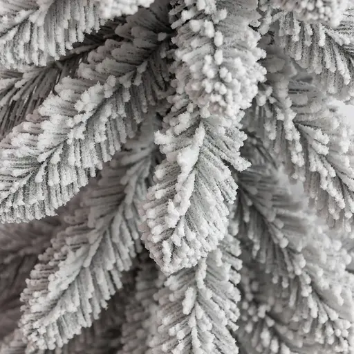 Штучна новорічна декоративна ялинка «Снігова королева» засніжена 125 см Lugi SOK-M-05-4 - фото 6