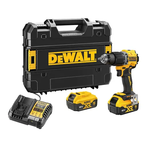 Дрель-шуруповерт DeWalt безщеточная ударная XR Li-Ion 18 В 5 Ач (DCD799P2T) - фото 11