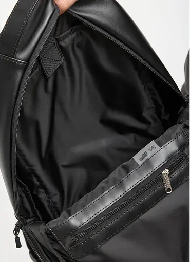 Чоловічий рюкзак Sambag Zard MOD чорно-синій 40 х 28 х 14 см (25438115m) - фото 7