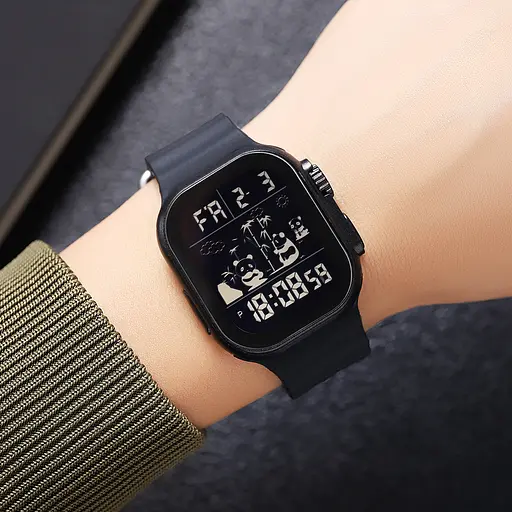 Часы наручные 2247BKBK Black-Black Skmei acs0030117 - фото 5