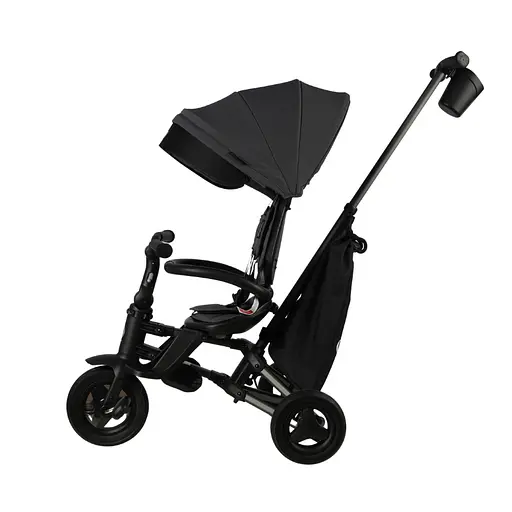 Велосипед трехколесный детский Nova+ Rubber складной Ultimate Black (S700-17Nova+RubberUB) - фото 4