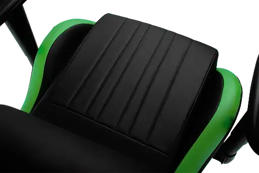 Геймерское кресло GT Racer черное с зеленым (X-2534-F Black/Green) - фото 9