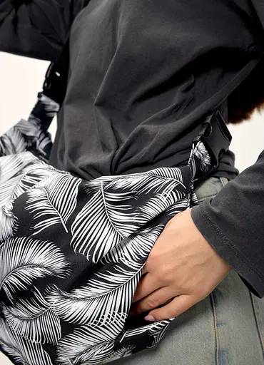 Женская сумка Sambag HOBO Bag-glove принт "Palm" 50 х 28 х 5 см (53400720) - фото 4