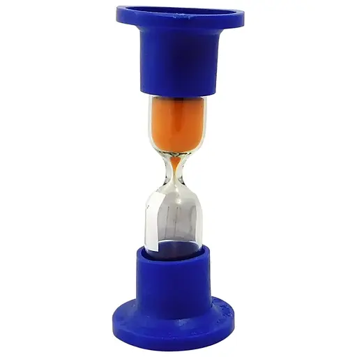 Годинник пісочний лабораторний на 2 хвилини, Склоприлад 85921 - фото 1