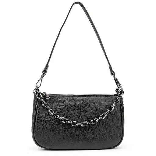 Элегантная кожаная сумочка с цепочкой Firenze Italy F-IT-9833A