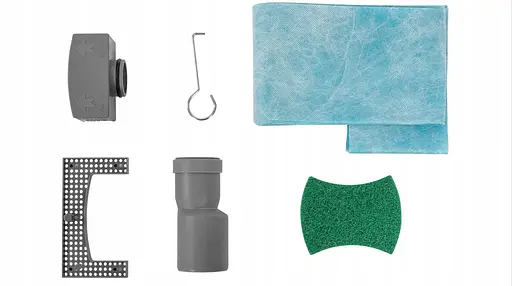 Трап для душу Rea Greek 90 PRO black REA-G8026 - фото 10