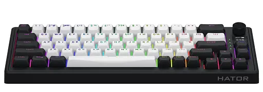 Клавіатура HATOR Skyfall 65 MAG ULTIMA 8K Wireless Black White (HTK3860UA) - фото 3