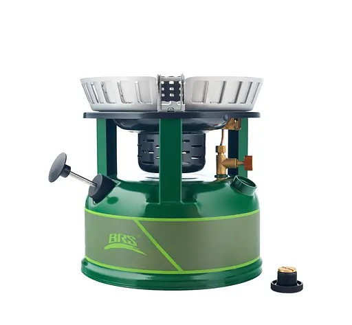 Кемпінговий рідкопаливний потужний пальник примус BRS-7 - фото 3