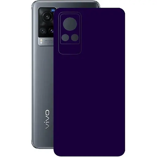 Захисна плівка StatusSKIN для Vivo X60 5G Корпус Вініл Фіолетова глянцева - фото 1