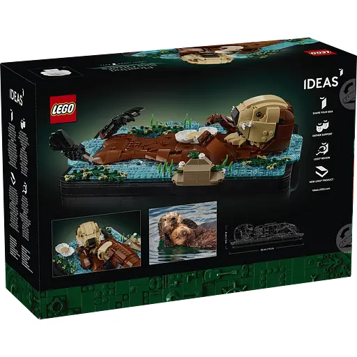 Конструктор LEGO Ideas Плавающие морские выдры 1234 детали (21366) - фото 10