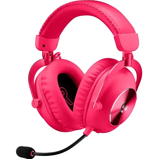 Ігрові навушники Logitech G PRO X 2 Lightspeed Wireless Magenta (981-001275) [101889]