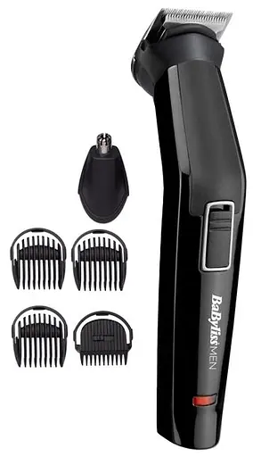 Набор для стрижки волос BaByliss MT725E 6 в 1, 6 насадок, черный - фото 2
