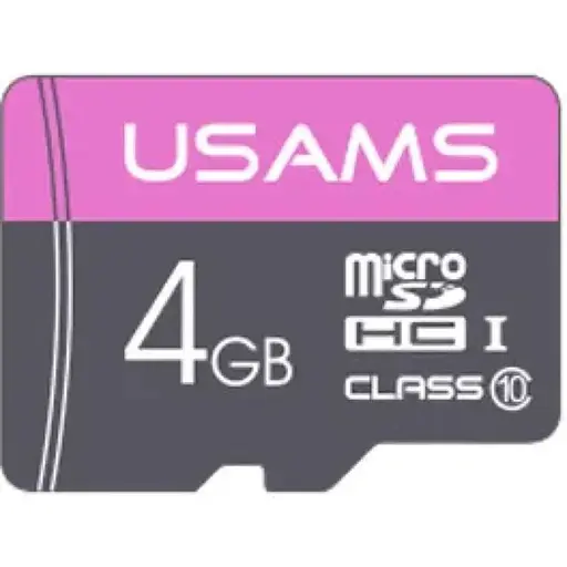 Картка пам'яті Usams TF High Speed Card 4 GB (microSD) US-ZB100 - фото 1