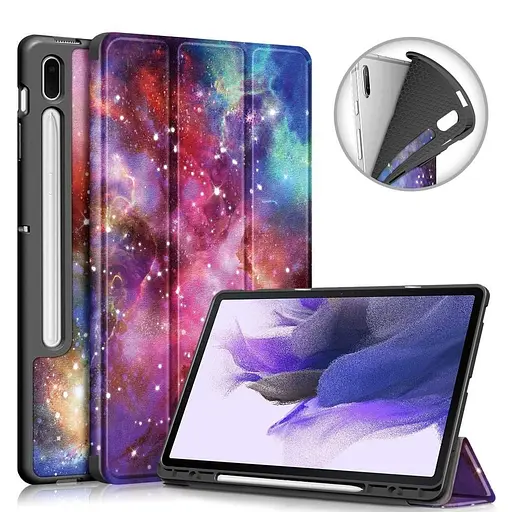 Чохол SlimTPU Spen holder Samsung Galaxy Tab S10+ Plus / S9 Fe + / S9 Plus Галактика