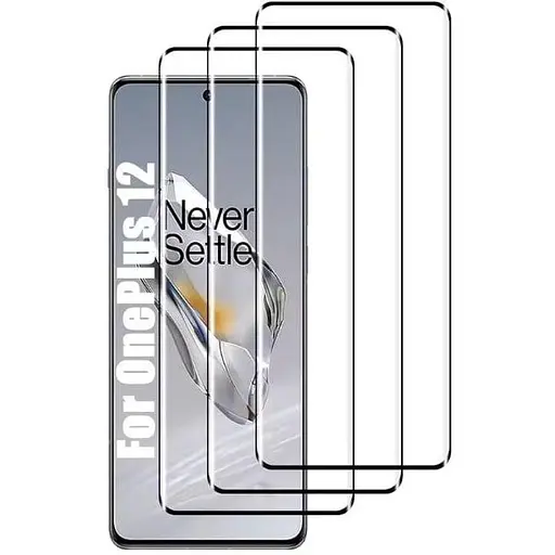 Защитное стекло DK для OnePlus 12 3D Full Glue 019545 black 3 шт.