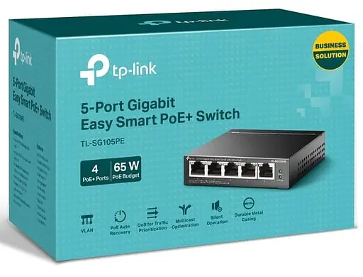 Коммутатор TP-Link TL-SG105PE (TL-SG105PE) - фото 4