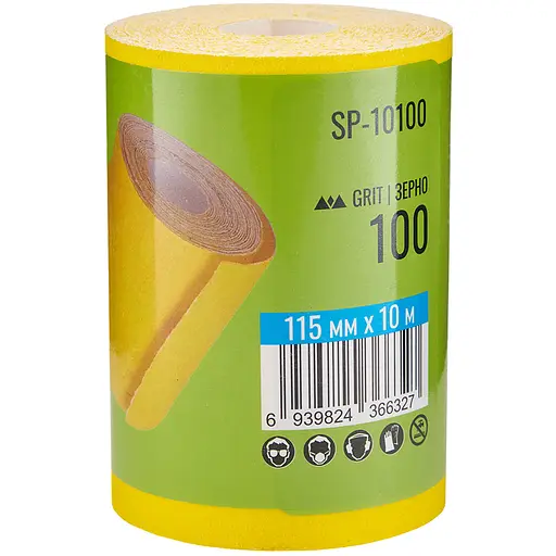 Наждачний папір Alloid Building Tools на паперовій основі 115мм х 10м зерно 100 (SP-10100) - фото 4