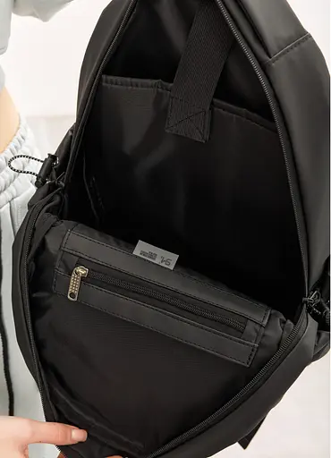 Жіночий рюкзак Sambag Zard Neo чорний з декором 46 х 27 х 13 см (25000264) - фото 7