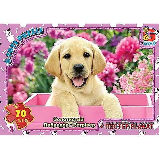 Детский пазл Домашние питомцы AN147 плакат 70 элементов