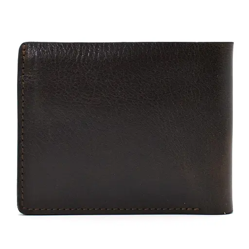 Мужской кожаный кошелек Grande Pelle 11х9х1.5 см acs0029282 - фото 3