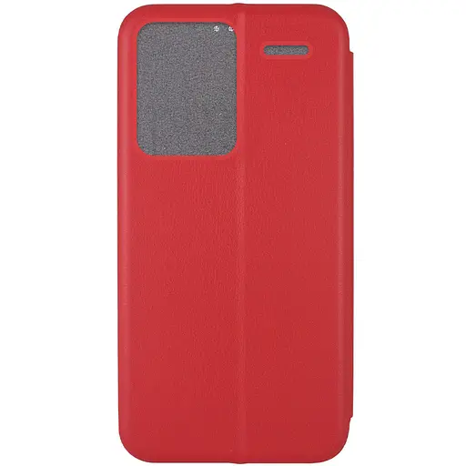 Шкіряний чохол-книжка Classy для Xiaomi Redmi Note 13Pro+ Червоний - фото 3
