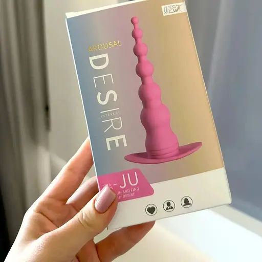 Анальна пробка з вібрацією масажер простати - фото 1