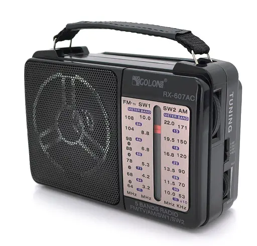 Радиоприемник GOLON RX607, AM/SW/FM радио - фото 1