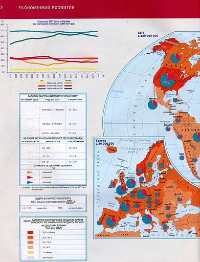 Географія 9 клас. Україна та світове господарство. Атлас - фото 3