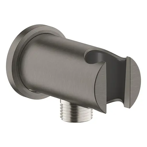 Підключення для душового шлангу з тримачем Grohe Rainshower 26658AL0, Графит - фото 1