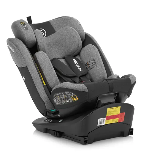 Автокрісло Sesttino Oktagon Pro Isofix 0-36kg Grey - фото 6