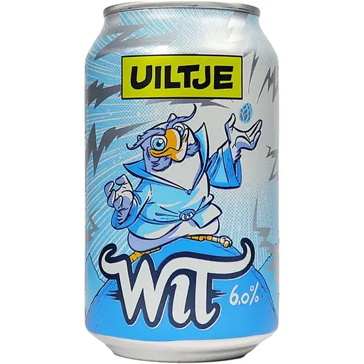 Пиво Uiltje Wit белое нефильтрованное 6% 0.33 л